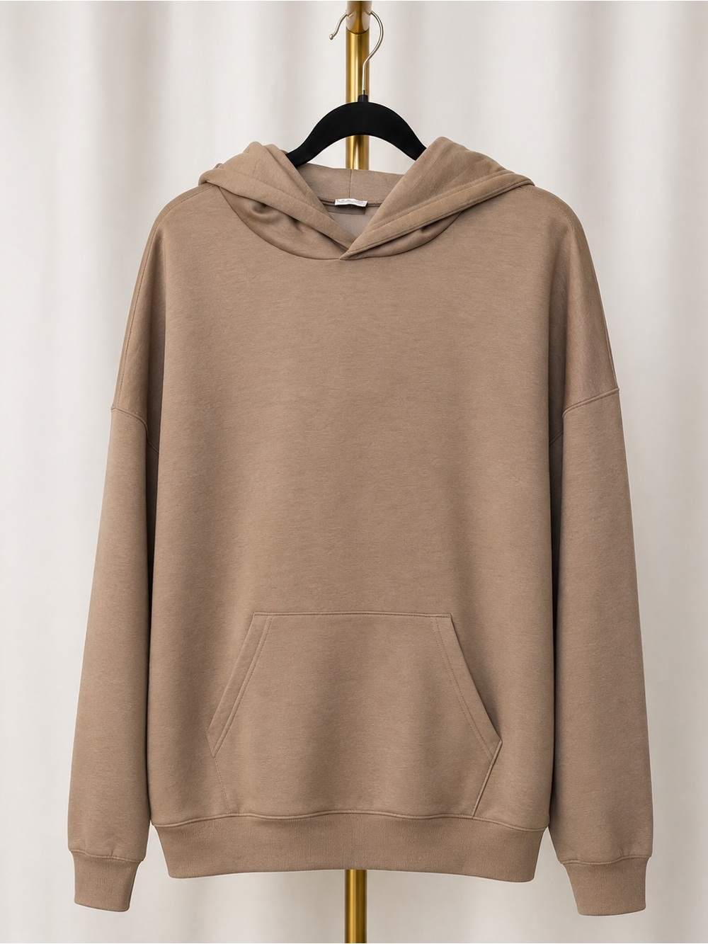 Zenana Outfitters Women's Tan Pullover Hoodie